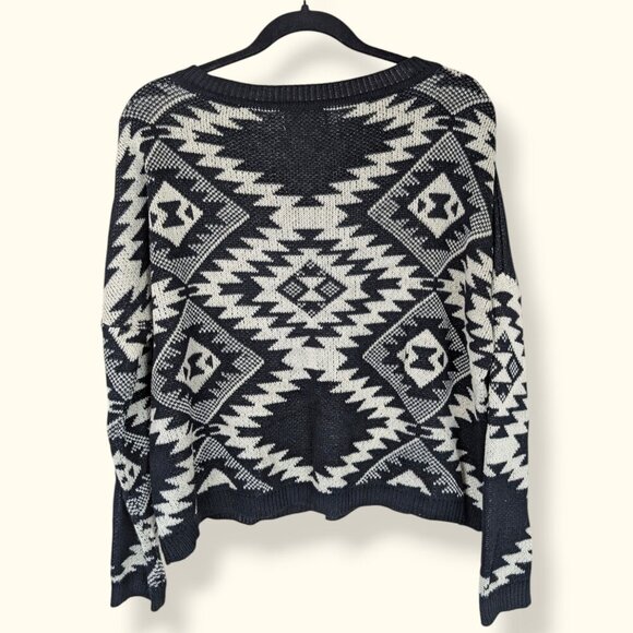 Costa Blanca Southwestern Acrylic Knit Sweater - Picture 5 of 6